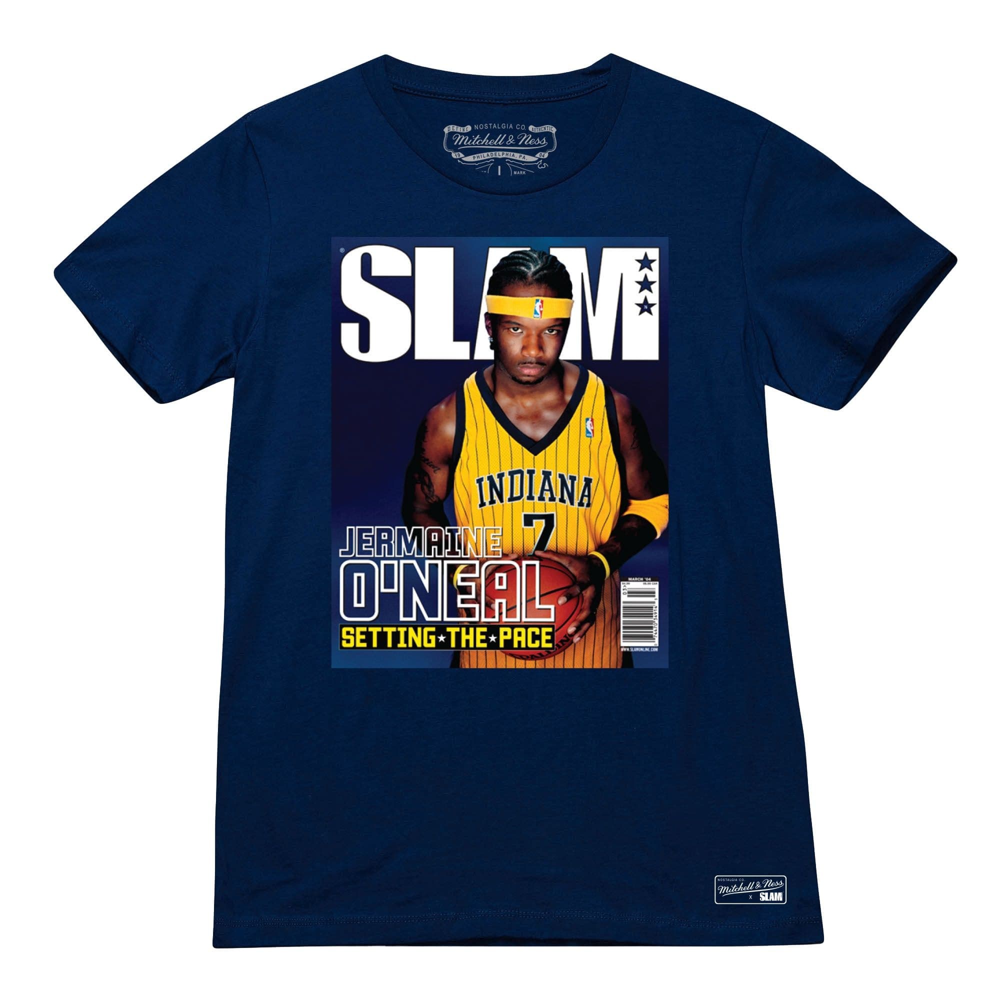 Футболка Mitchell & Ness SLAM Cover ASG Indiana Pacers Jermaine O'Neal T-Shirt