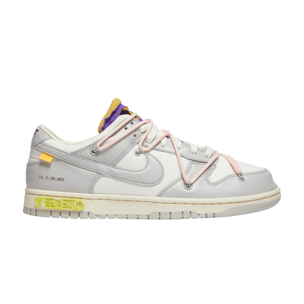Krossovki-Off-White-x-Nike-Dunk-Low-Lot-24-of-50