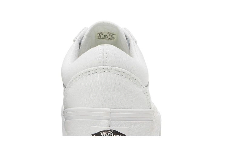 Vans Old Skool Platform 'True White'