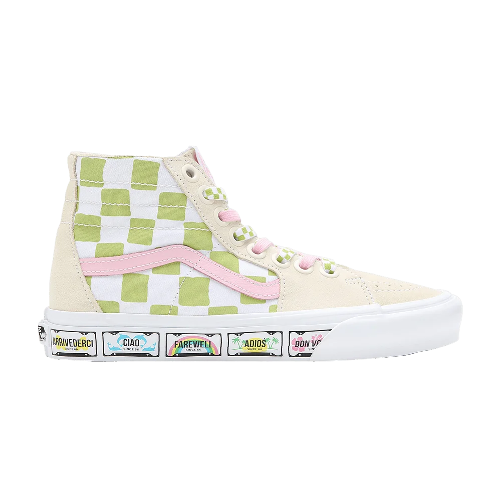 Emma Mulholland on Holiday x Vans Sk8-Hi Tapered 'Whimsical Checkerboard'