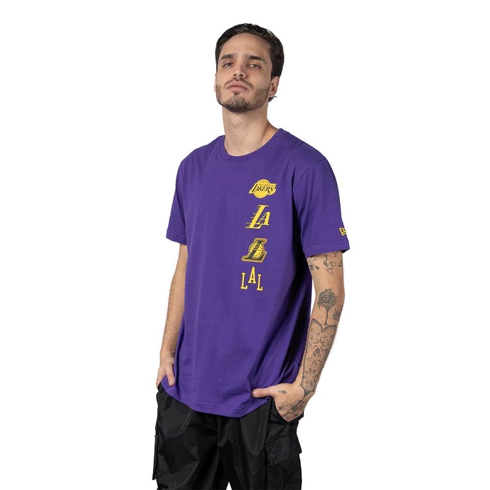 Футболка New Era Los Angeles Lakers 2024 City Edition NBA T-Shirt