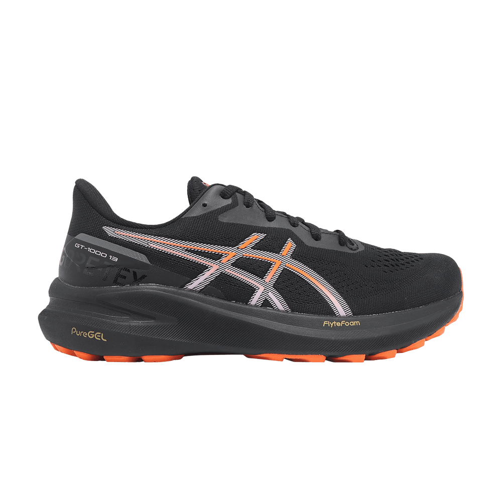 Кроссовки ASICS Wmns GT 1000 13 GORE-TEX 'Black Nova Orange'