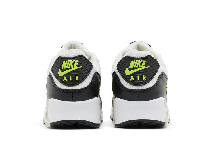 Кроссовки Nike Wmns Air Max 90 'White Blue Tint Volt'