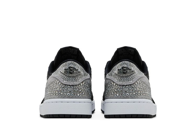 Кроссовки Swarovski x Wmns Air Jordan 1 Retro Low OG 'Shadow'