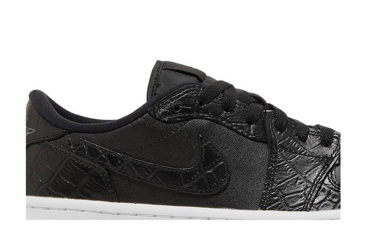 Кроссовки Air Jordan 1 Low Golf 'Black Crocodile'