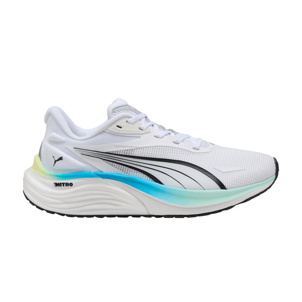 Кроссовки Puma Electrify Nitro 4 Big Kid 'White Mint Melt'