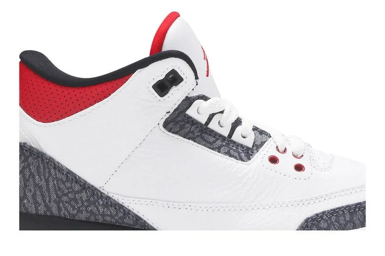 Кроссовки Air Jordan 3 Retro Denim SE GS 'Fire Red'
