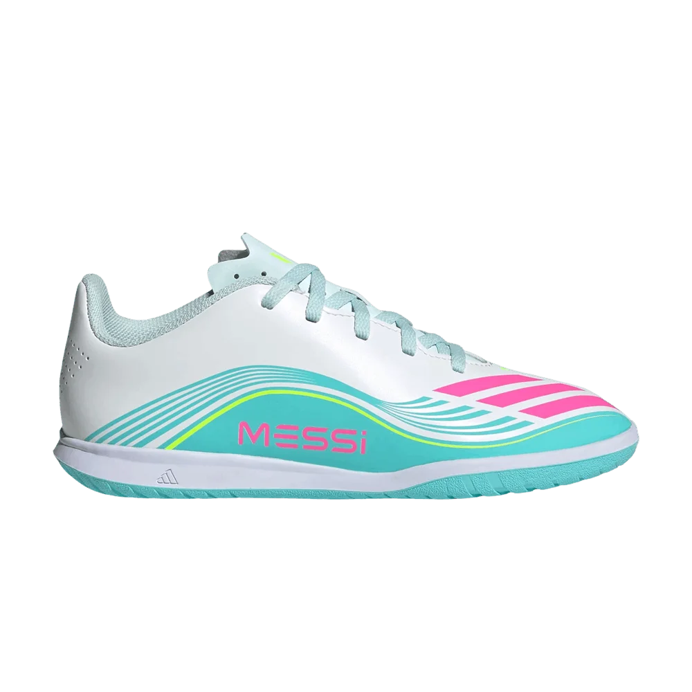 Krossovki-adidas-F50-League-Club-IC-Big-Kid-Messi-Aurora-Radiante-Pack