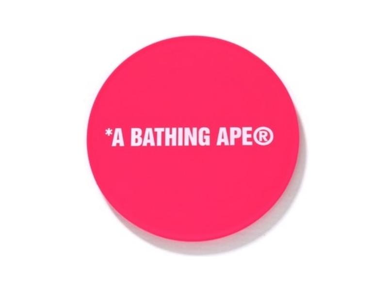 Костер BAPE ABC Camo Rubber Coaster Pink
