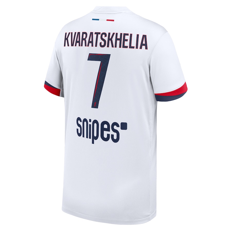 Детская Футбольная форма PSG Nike Away Stadium Shirt 2025-26 - Kvaratskhelia 7