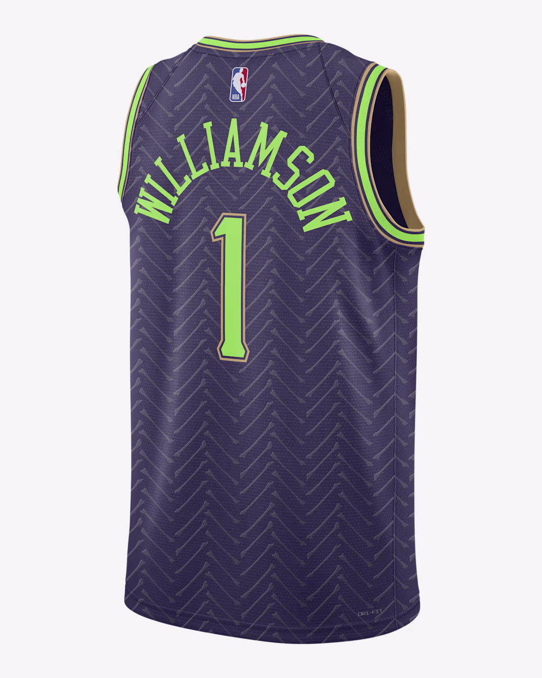 Баскетбольное джерси Nike NBA Zion Williamson NOP 24-25 City Edition Swingman