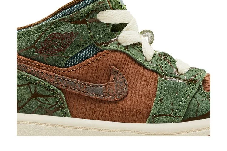 Кроссовки Air Jordan 1 Mid TD 'Treeline'