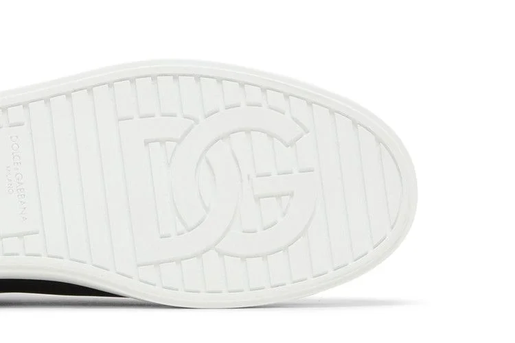 Кроссовки Dolce & Gabbana Portofino 'Black Silver'