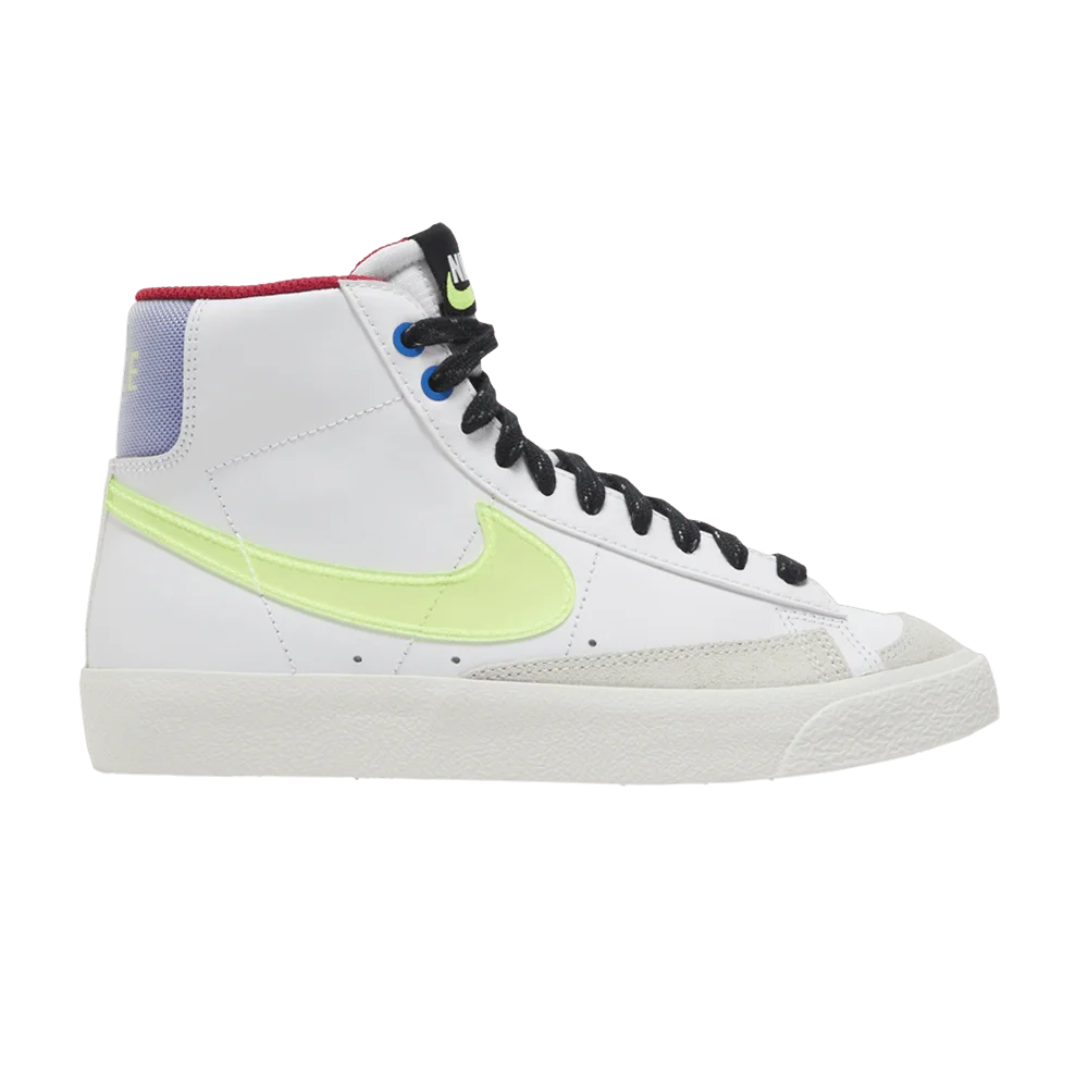Krossovki-Nike-Blazer-Mid-77-GS-White-Volt-Royal