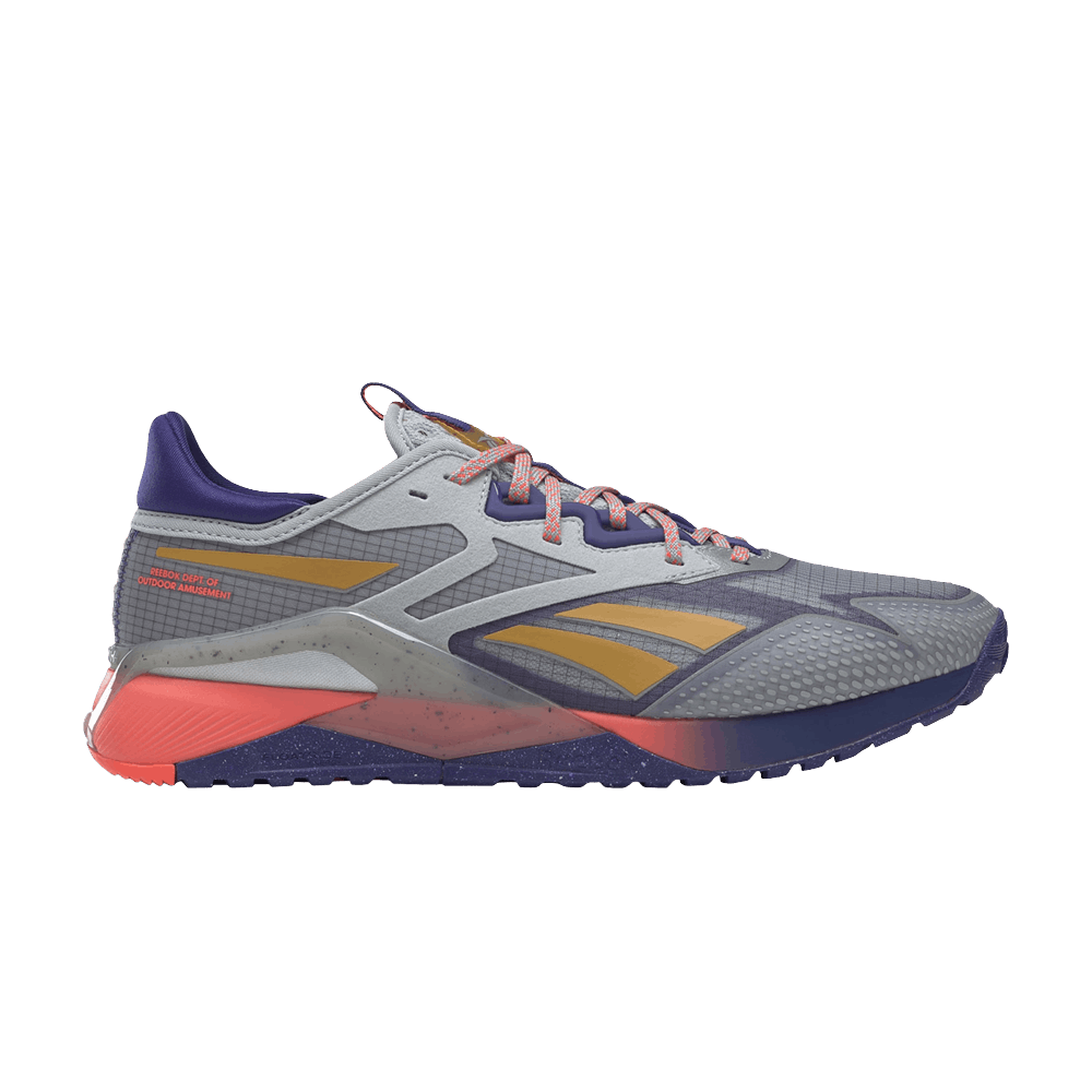 Кроссовки Reebok Nano X2 TR Adventure 'Grey Bold Purple'