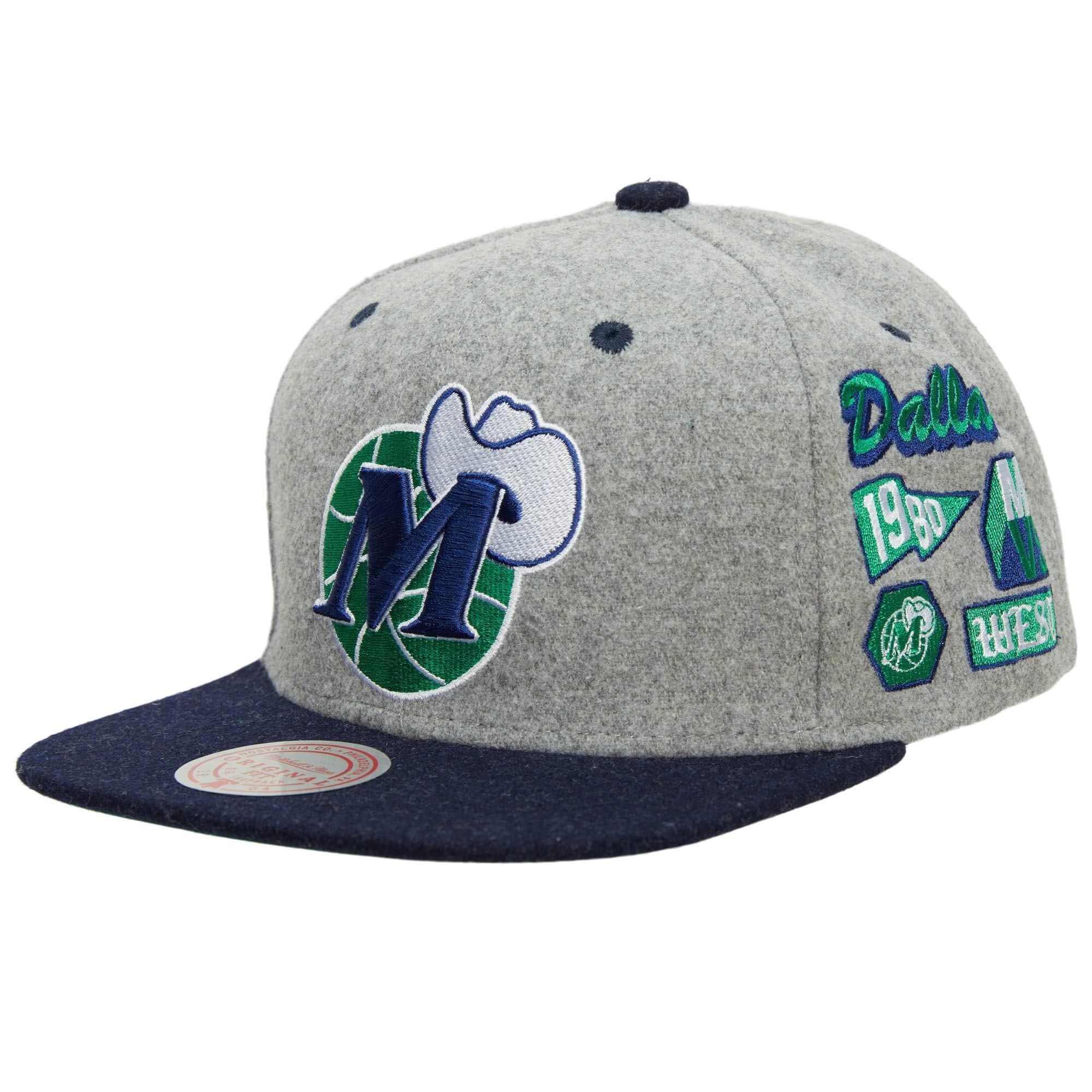 Бейсболка Mitchell & Ness Melton Patch Snapback HWC Dallas Mavericks Hat