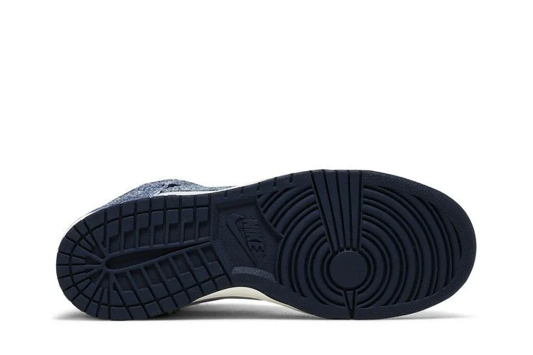 Кроссовки Notre x Nike Dunk High 'Midnight Navy'