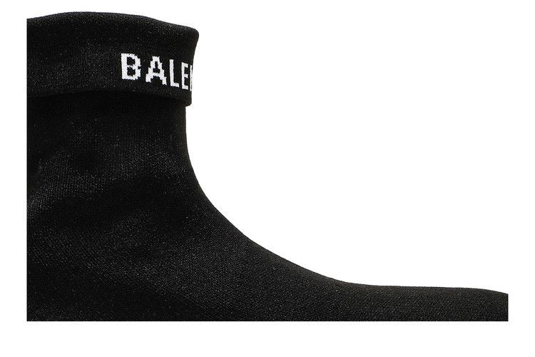 Кроссовки Balenciaga Speed Sneaker Cuffed 'Black Yellow'