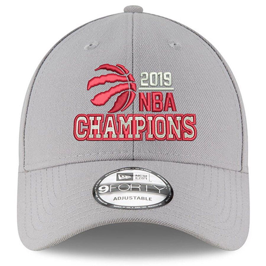 Toronto Raptors New Era 2019 NBA Finals Champions Hat - Gray