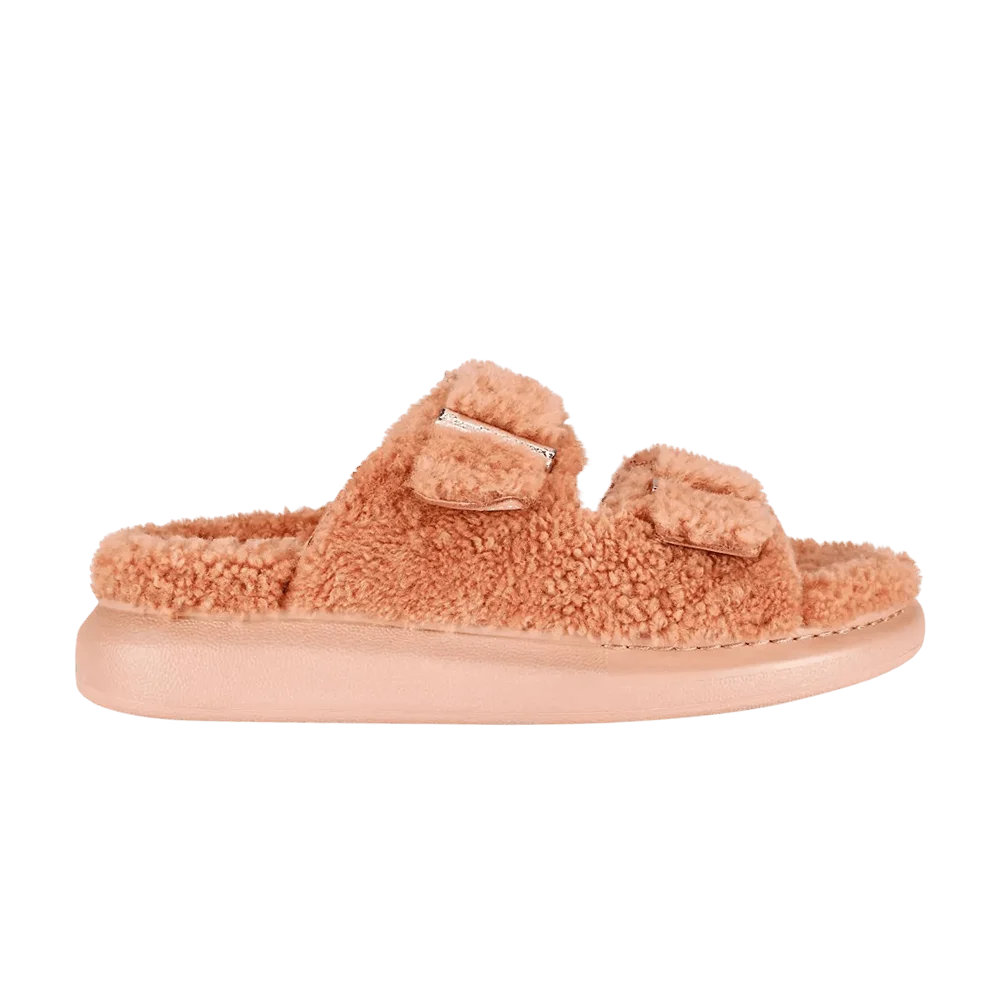 Alexander McQueen Wmns Oversized Hybrid Slide 'Shearling Pink'