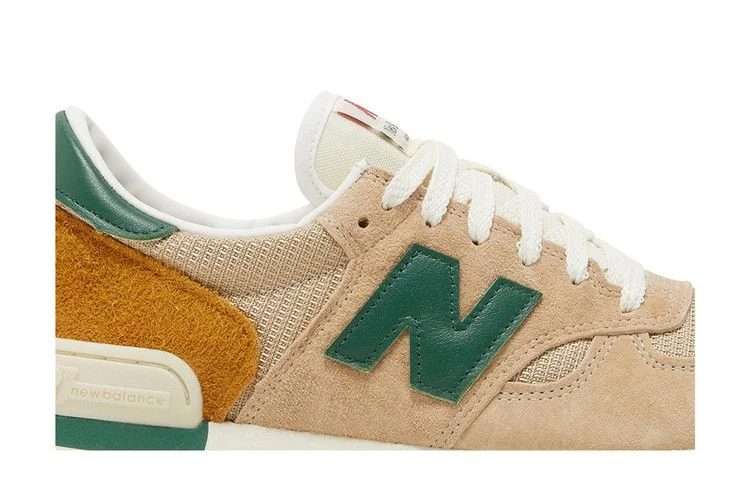 Кроссовки Teddy Santis x New Balance 990v1 Made in USA 'Tan Green'