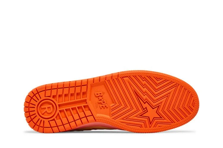 Кроссовки BAPE Sk8 Sta M1 'Orange'