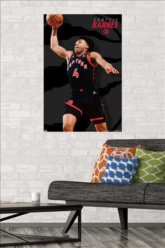 Настенный постер Scottie Barnes Toronto Raptors NBA Wall Poster