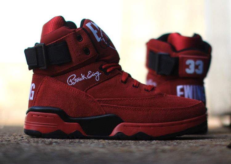 Кроссовки Ewing 33 Hi 'Red Black White'