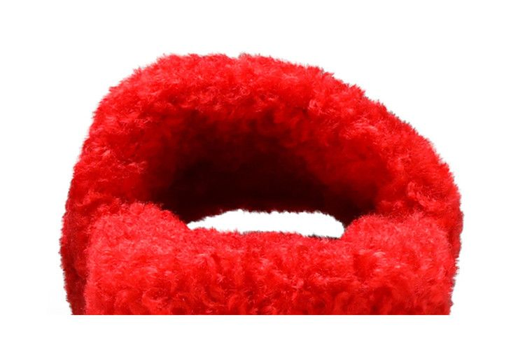 Кроссовки Balenciaga Wmns Furry Slides 'Red'