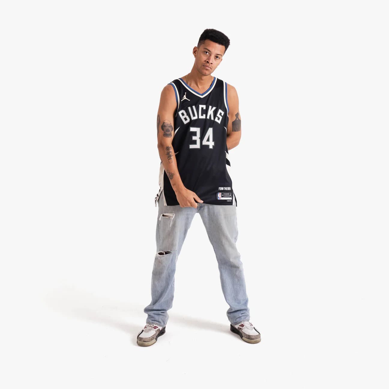 2023-24-Milwaukee-Bucks-Giannis-Antetokounmpo-34-Swingman-Statement-Edition-Black-Jersey-3