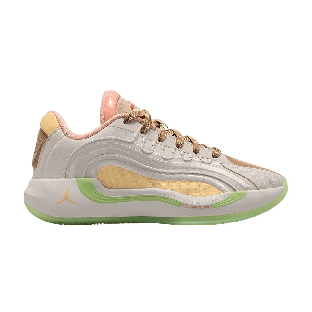 Кроссовки Air Jordan Luka 4 GS 'Light Orewood Tangerine Tint'