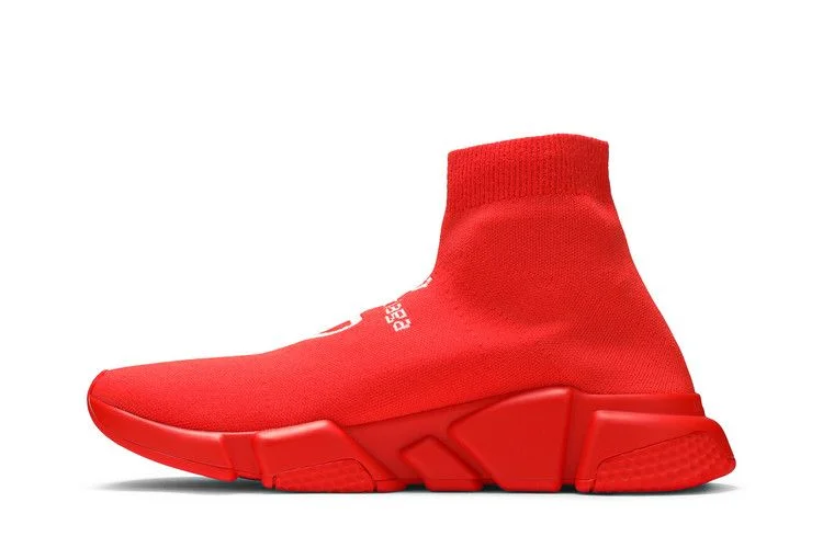 Кроссовки Balenciaga Speed Sneaker 'Intense Red'