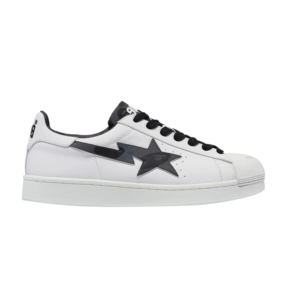 Кроссовки BAPE Wmns Skullsta 'White Black'