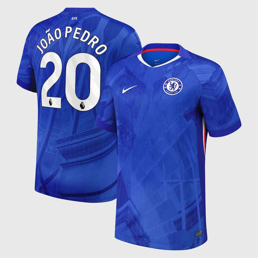 Детское футбольное джерси Chelsea Nike Dri-FIT ADV Home Match Shirt 2025-26 - João Pedro 20