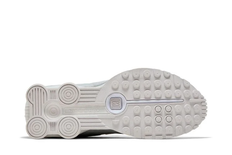Кроссовки Nike Shox R4 'White Metallic Silver' 2024