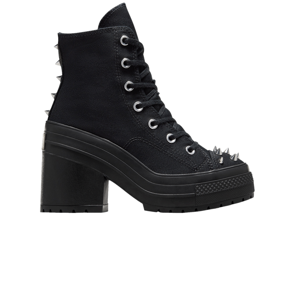 Кроссовки Converse Wmns Chuck 70 De Luxe Heel Platform High 'Studded - Black'