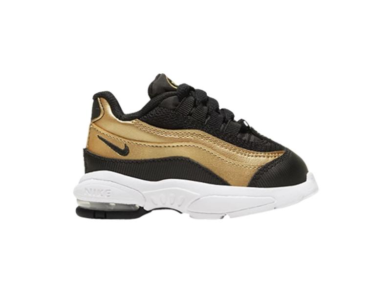 Кроссовки Nike Air Max 95 TD 'Black Metallic Gold'