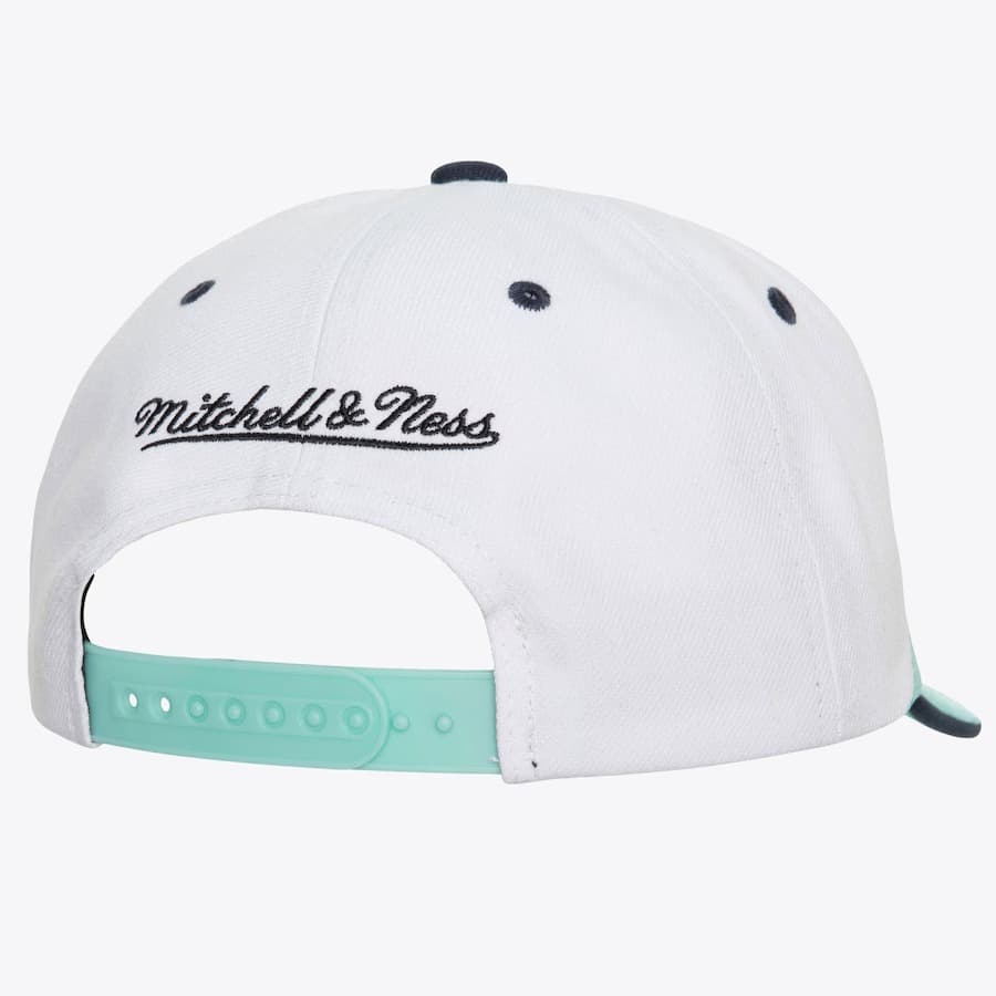 Бейсболка Mitchell & Ness Deep Sea Blue Seattle Kraken Retrodome Pro Snapback Hat