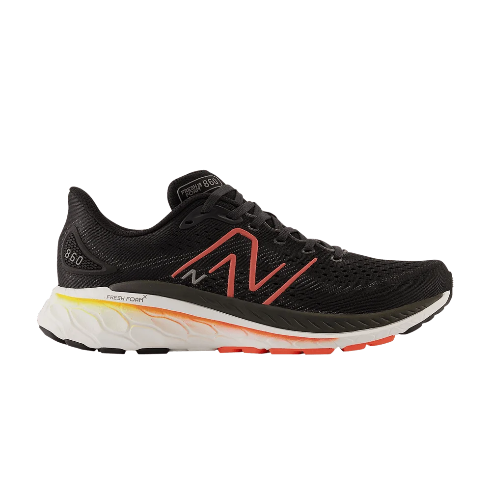 Krossovki-New-Balance-Fresh-Foam-X-860v13-2E-Wide-Black-Hot-Marigold