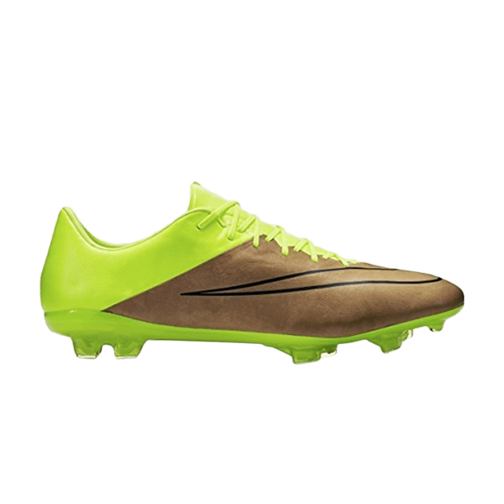Кроссовки Nike Mercurial Vapor X Tech Craft Leather FG 'Volt'