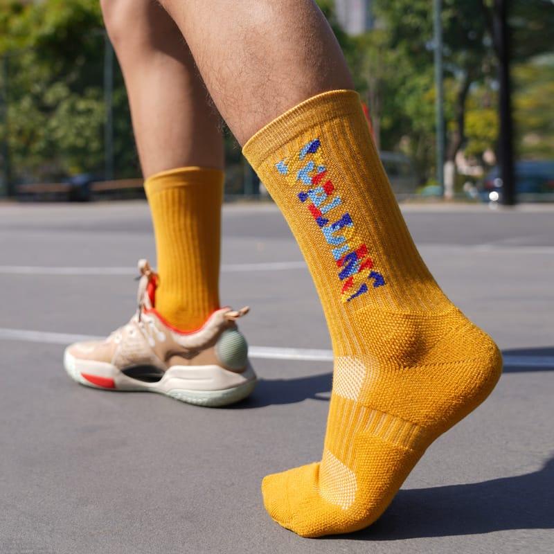 Спортивные носки Ehot Spalding Text Orange Crew Socks