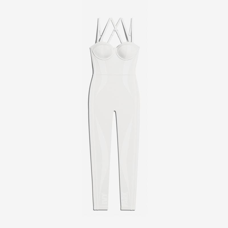 Комбинезон adidas Ivy Park Knit Catsuit Core White