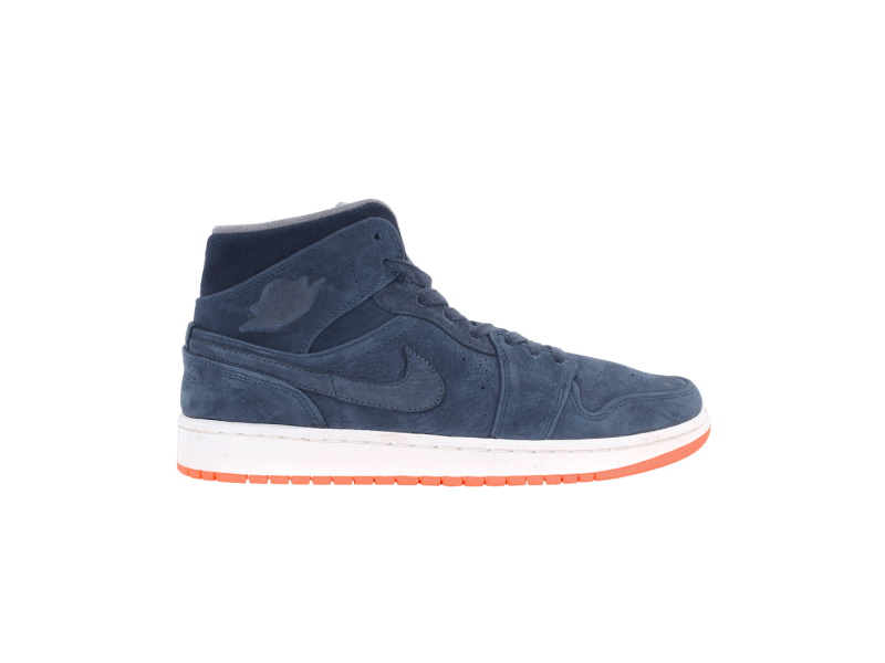 Кроссовки Air Jordan 1 Retro Mid Nouveau Obsidian