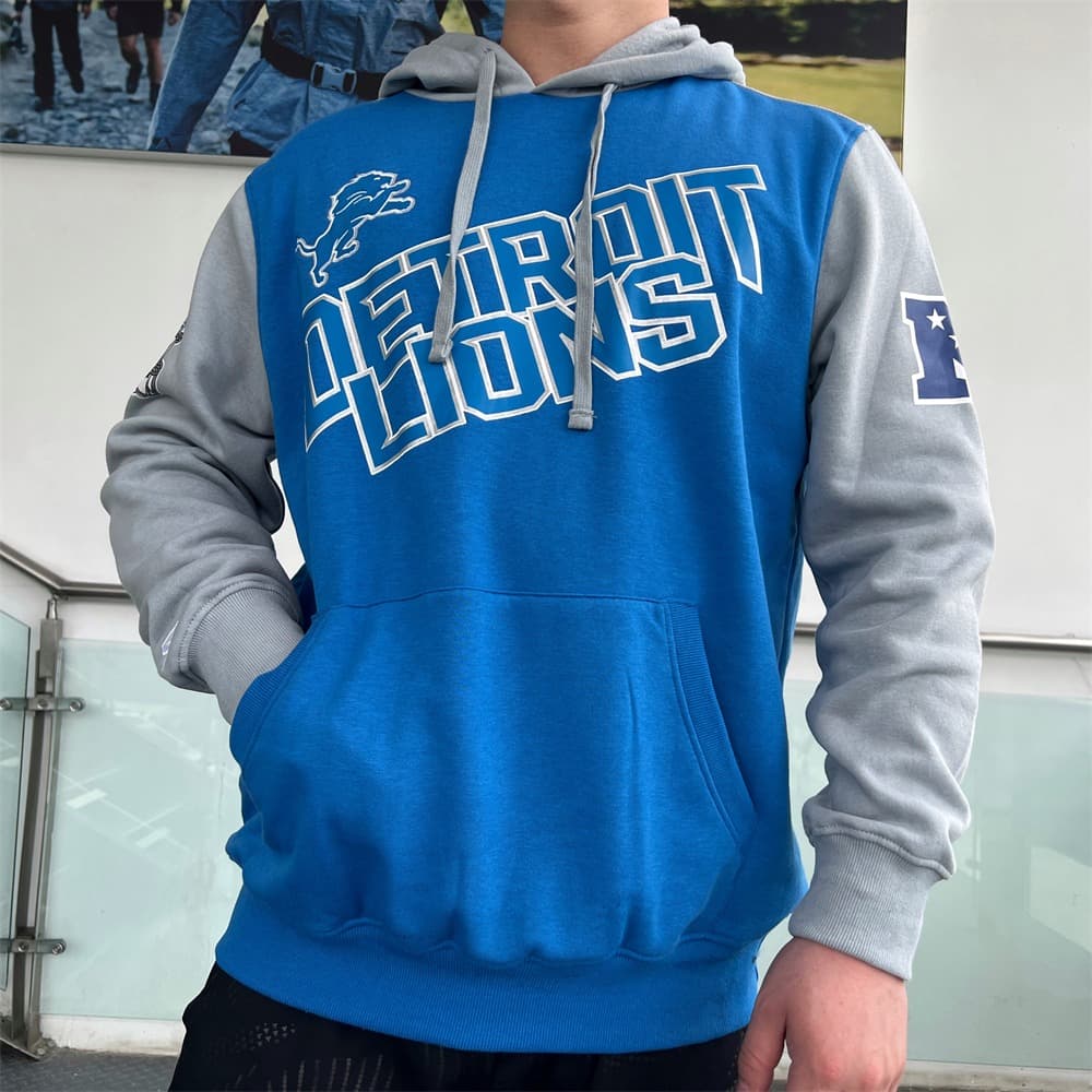 Худи Starter NFL Lions Blue Hoodie