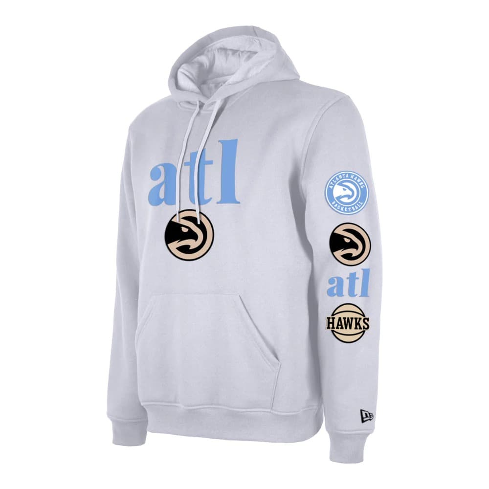 Худи New Era Atlanta Hawks 2024 City Edition NBA Hoodie