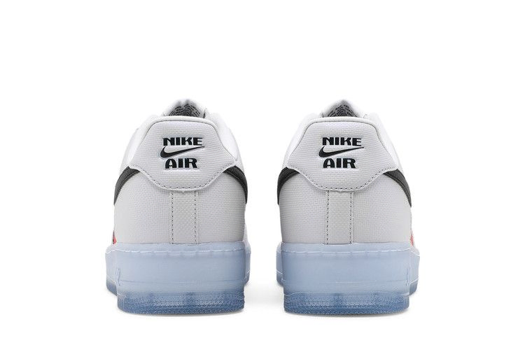 Кроссовки Nike Air Force 1 '07 LV8 EMB 'Icy Soles - University Red'