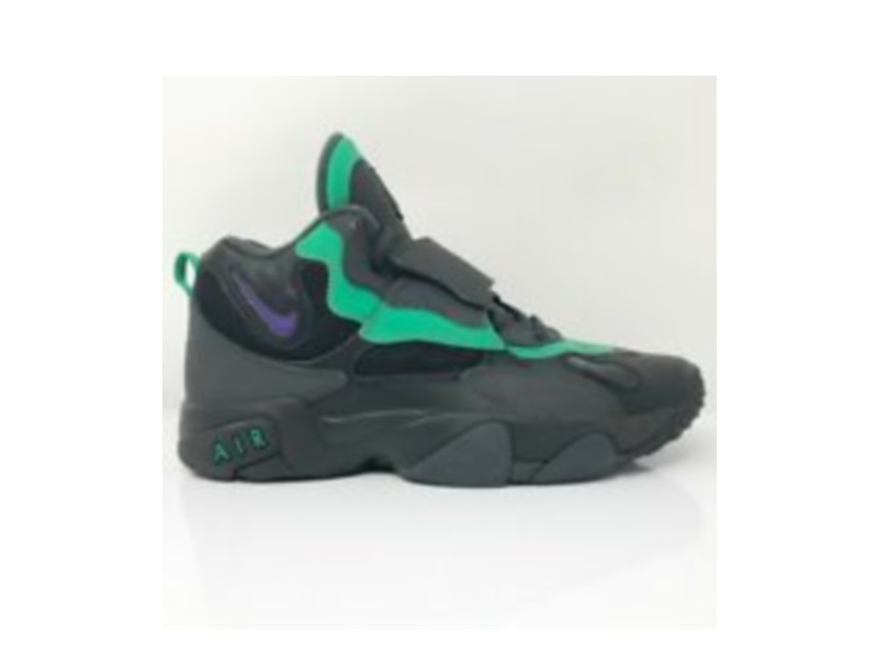 Кроссовки Nike Air Speed Turf GS Black Stadium Green