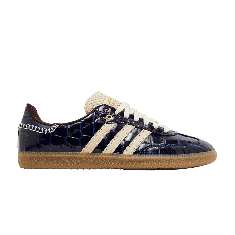 Кроссовки Wales Bonner x adidas Samba OG 'Croc - Collegiate Navy'