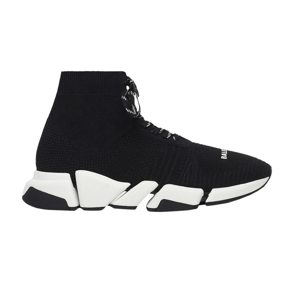Krossovki-Balenciaga-Speed-2.0-Lace-Up-Sneaker-Black-White