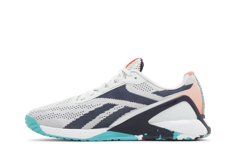 Кроссовки Reebok Nano X1 'White Navy Teal'